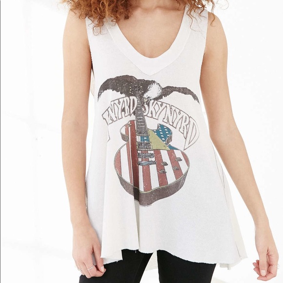 Trunk Ltd Lynyrd Skynyrd Band Tee Tank 